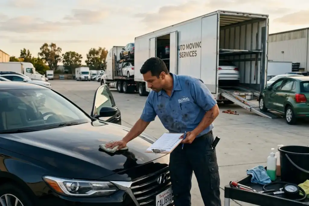Pre-transport vehicle inspection checklist Australia
